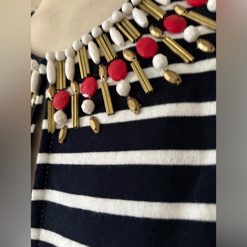 Ruby Rd Excellent Condition Blue/White Cardigan E… - image 3